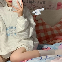 Japanese Anime Waffle Sweater  - Thumbnail 7