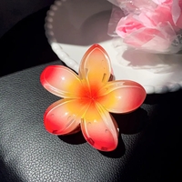 Frangipani Flower Claw Clip - Thumbnail 4