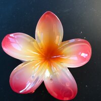 Frangipani Flower Claw Clip - Thumbnail 9