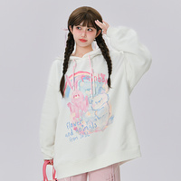 Sweet and cute bear and bunny hoodie - Thumbnail 6