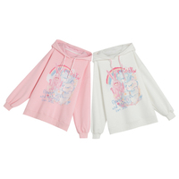 Sweet and cute bear and bunny hoodie - Thumbnail 8