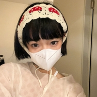 Mushroom Crochet Headband  - Thumbnail 2