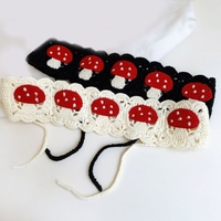 Mushroom Crochet Headband  - Thumbnail 8