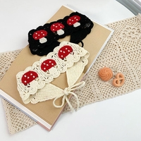Mushroom Crochet Headband  - Thumbnail 9