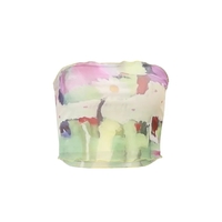 Tie Dye Colorful Tube Top - Thumbnail 5