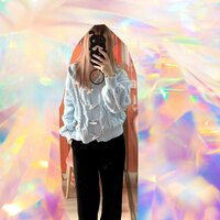 Blue Knit Loose Cardigan  - Thumbnail 8