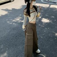 Striped Hollow Out Smock - Thumbnail 6