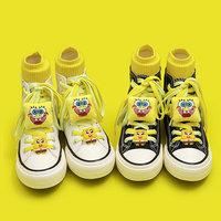 Cute Cartoon Sponge Print High Top Shoes  - 3 colors - Thumbnail 3