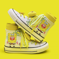 Cute Cartoon Sponge Print High Top Shoes  - 3 colors - Thumbnail 5