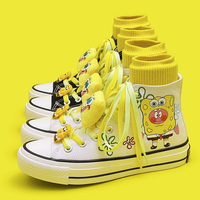 Cute Cartoon Sponge Print High Top Shoes  - 3 colors - Thumbnail 2