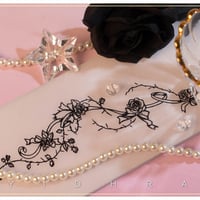 Rose Story Dream Witch Black & White Stockings Pantyhose Garment - Thumbnail 6