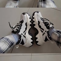 Soft Girl Cute Pastel Pink Blue Purple White Black Heart Wings Sneakers Running Shoes - Thumbnail 8