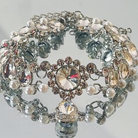 Baroque Style Luxury Pearl Zircon Jewelry Necklace - Thumbnail 6