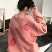 Strawberry Print Sweatshirt  - Thumbnail 2