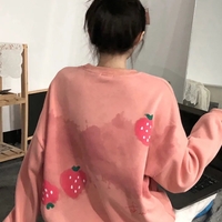 Strawberry Print Sweatshirt  - Thumbnail 4