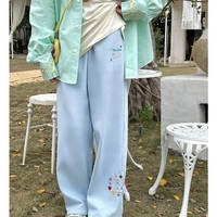 Beige Star Wide Leg Trousers  - Thumbnail 2