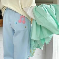 Beige Star Wide Leg Trousers  - Thumbnail 7