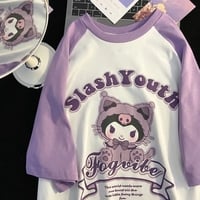 Anime Cartoon Short Sleeve T-shirt  - Thumbnail 2