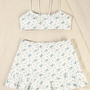 3PCS Floral Bikini Swimsuit Set-4