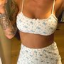 3PCS Floral Bikini Swimsuit Set-4