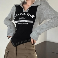 Y2K Collar Long Sleeve Shirt  - Thumbnail 5