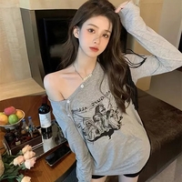 Fairy Graphic Print Long Sleeve T-shirt  - Thumbnail 4