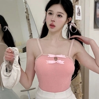 Bow Knit Tank Top - Thumbnail 2