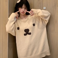 Teddy Bear Knit Pullover  - Thumbnail 2