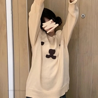 Teddy Bear Knit Pullover  - Thumbnail 3
