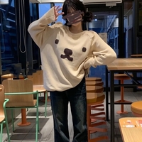 Teddy Bear Knit Pullover  - Thumbnail 5