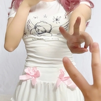 Angel Cupid Crop Top  - Thumbnail 3