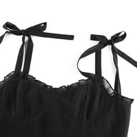 Black Bandage Mesh Sundress  - Thumbnail 8