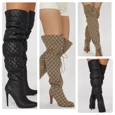 Fashion stiletto boots-TD