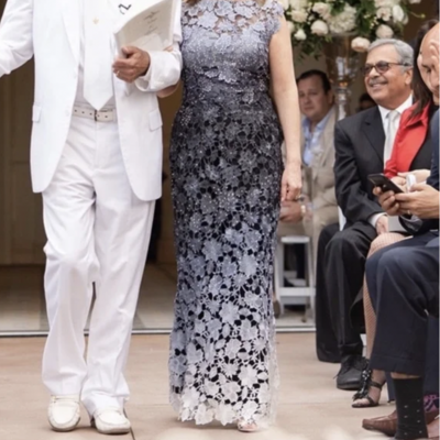 Lace mother of the bride dresses sheath long sleeveless