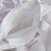 Girl's Dream Rabbit Bear Cute Coquette Girl Tote Bag - Thumbnail 1