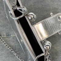 Y2K SILVER BUTTERFLY BAG - Thumbnail 2