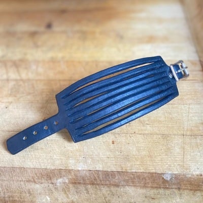 Razors edge leather bands cuff