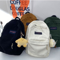 Retro Corduroy Backpack - Thumbnail 8