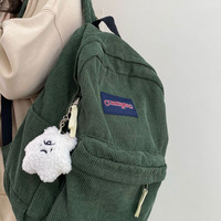 Retro Corduroy Backpack - Thumbnail 3