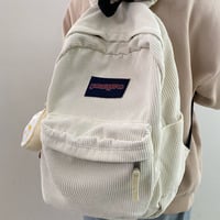 Retro Corduroy Backpack - Thumbnail 5