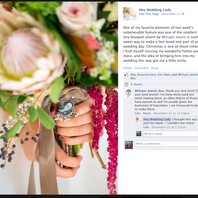 Bouquet pendant review