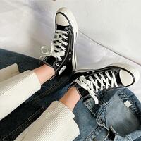 Kawaii Kuromi Print Canvas Sneakers - Thumbnail 6