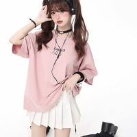 Bow Bandage Oversized Short Sleeve T-shirt  - Thumbnail 2