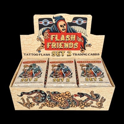 Flash friends trading card packs set 2