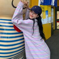 Rainbow Striped Knit Sweater  - Thumbnail 3