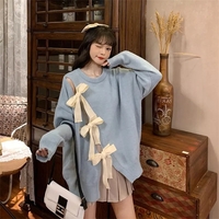 Blue Sweet Bow Sweater  - Thumbnail 7