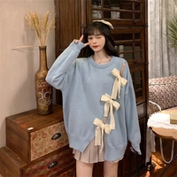 Blue Sweet Bow Sweater  - Thumbnail 8