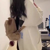 Japanese Dog Long Ears Zip Up Hoodie  - Thumbnail 8