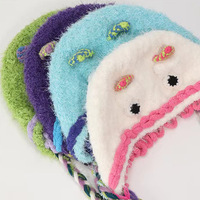 Cute Monster Crochet Beanies Hats - Thumbnail 5