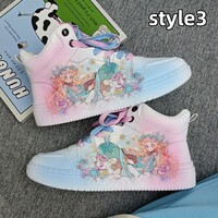 cartoon anime couple shoes breathable sneakers - Thumbnail 3